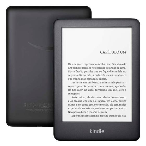 Kindle 10ª Geração, Preto, Luz Integrada, Wi-Fi, 8GB - AO0772 Menor preço em Kindle 10ª Geração, Preto, Luz Integrada, Wi-Fi, 8GB - AO0772