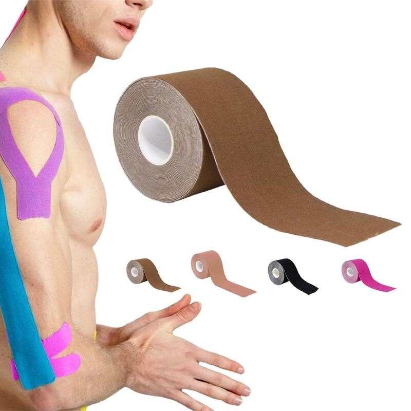 Kinesio Tape Fita Bandagem Taping Elástica Adesiva Funciona - MM ...