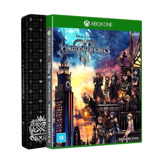 Imagem de Kingdom Hearts III 3 Edição Steelbook para Xbox Mídia Física Lacrado