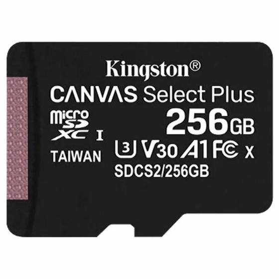 Imagem de Kingston Canvas Select plus Cartão MicroSD 100 MB/S 32 GB 64 GB 128 GB 256 GB 512 GB TF Memória