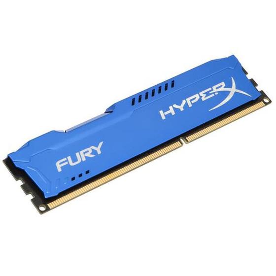 Imagem de Kingston HyperX Fury - Memória DDR3 8GB 1600MHz Azul