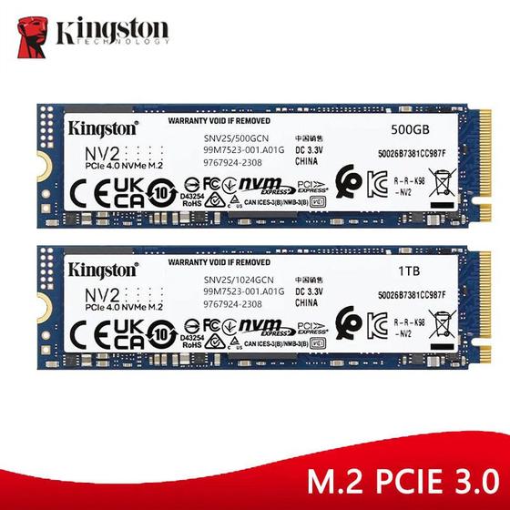 Kingston NV2 SSD 250GB 500GB 2TB NVMe PCIe Unidade de Estado Sólido M.2 Unidade Interna de Menor preço em Kingston NV2 SSD 250GB 500GB 2TB NVMe PCIe Unidade de Estado Sólido M.2 Unidade Interna de