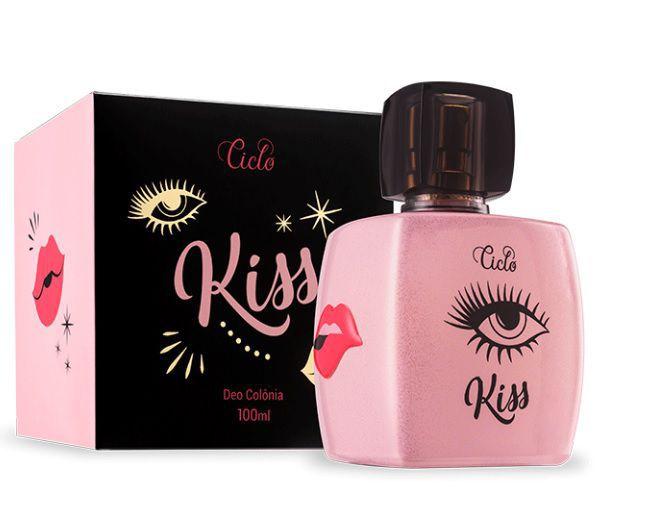 Imagem de Kiss Deocolonia Feminina 100ml Ciclo