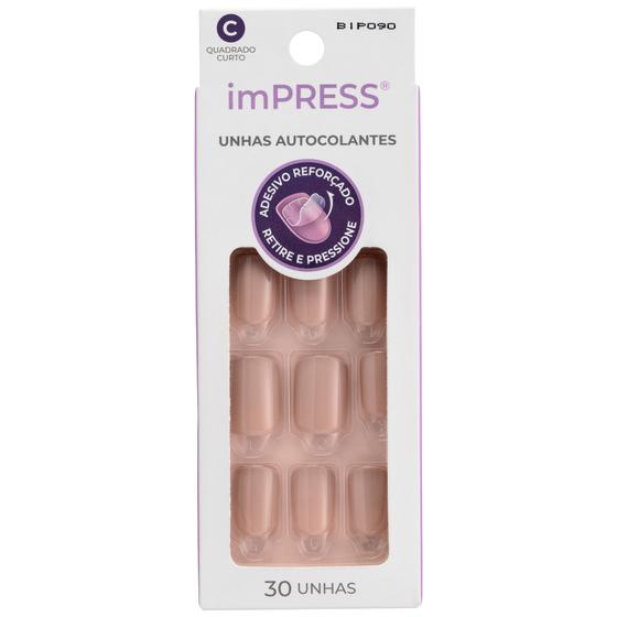 Imagem de Kiss Impress Unhas Autocolantes Girlie Girl Curto