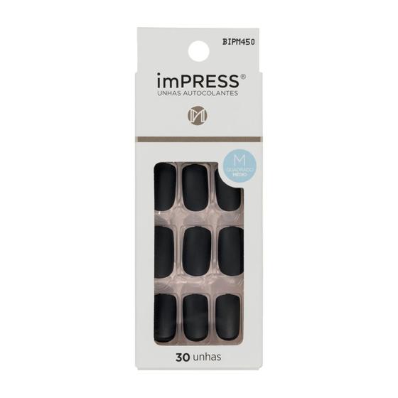 Imagem de Kiss Impress Unhas Born Pretty Curta Fosca