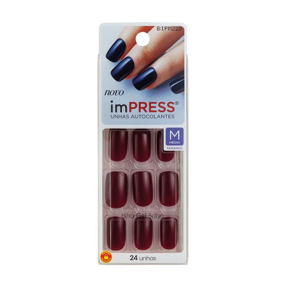 Imagem de Kiss Impress Unhas Pretty Please Médio