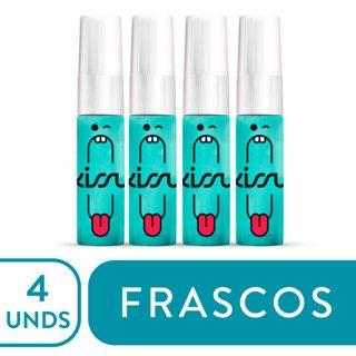 Imagem de Kissu Spray Bucal 15ml - Kit com 4 (Sabor Menta)