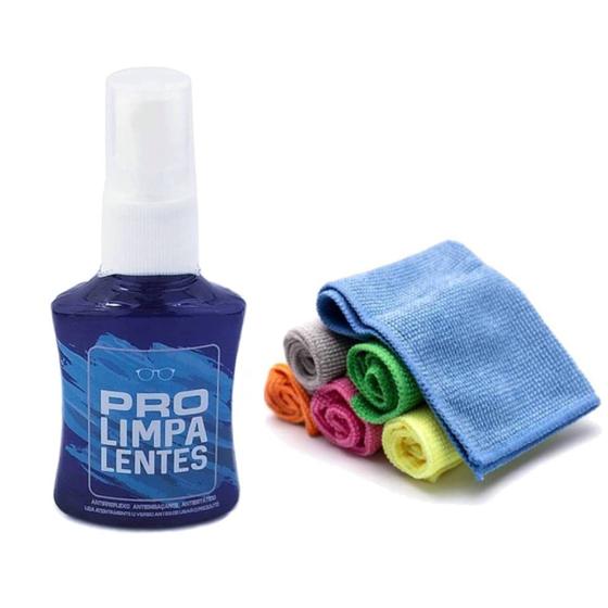 Imagem de Kit 01 Daff 35ml+ 01 Flanela Microfibra 15x15cm Para Higienizar Telas e Lentes
