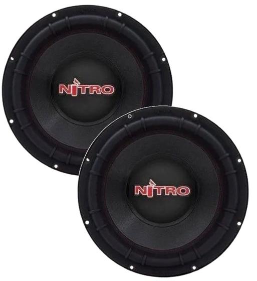 Imagem de Kit 02 Alto Falante Subwoofer Spyder Nitro 15 Pol 700w Rms