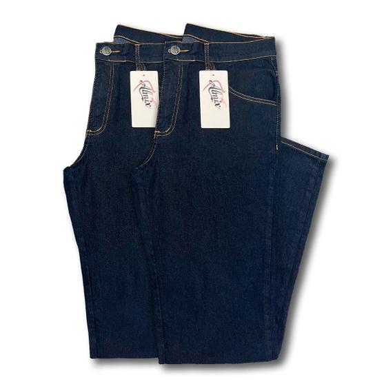 Imagem de Kit 02 Calças Jeans Masculina - Tradicional