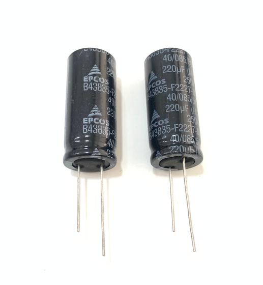 Imagem de Kit 02 Capacitor Eletrolítico 220uf 250v - Epcos