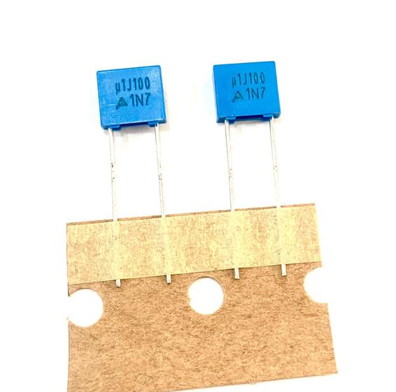 Imagem de Kit 02 Capacitor Poliéster 100pf 0,1nf 100v Original Epcos