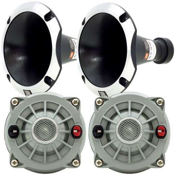 Imagem de Kit 02 Driver Jbl Selenium D250x 100w + 02 Corneta Hl11-25