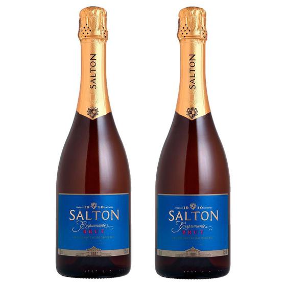 Imagem de Kit 02 Espumantes Salton Brut 750Ml