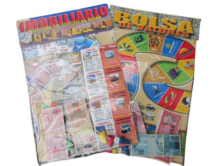 Kit 02 Jogos ( Jogo Imobiliario , Bolsa De Valores ). Menor preço em Kit 02 Jogos ( Jogo Imobiliario , Bolsa De Valores ).