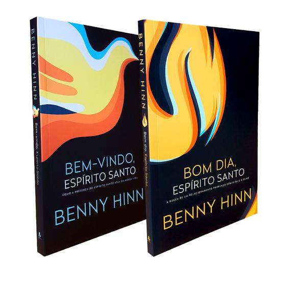 Imagem de Kit 02 Livros  Bom Dia Espírito Santo + Bem-Vindo Espírito Santo  Benny Hinn - Vida Melhor Editora LTDA