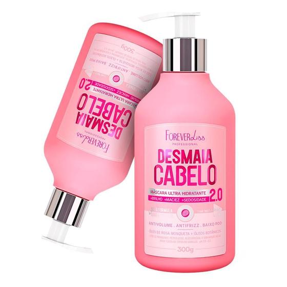 Imagem de Kit 02 Máscara Desmaia Cabelo 2.0 Forever Liss 300G