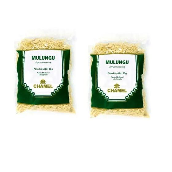 Imagem de Kit 02 Pacote de Chá Mulungu 50g - Chamel