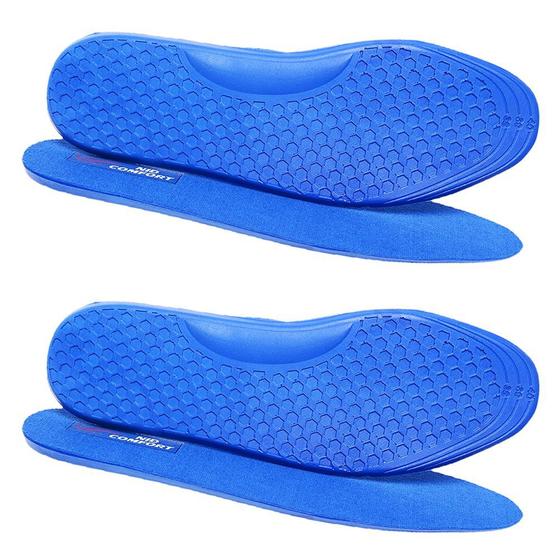 Kit 02 Pares Palmilha Ortopédica De Gel Silicone Anti Impacto Recortável Para Qualquer Calçado Menor preço em Kit 02 Pares Palmilha Ortopédica De Gel Silicone Anti Impacto Recortável Para Qualquer Calçado