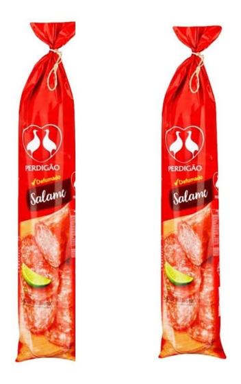 Imagem de Kit 02 Salame Salaminho Defumado Italiano Perdigão