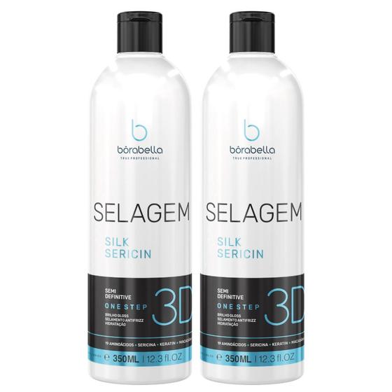 Imagem de Kit 02 Selagem 3d Borabella 350ml Blonde