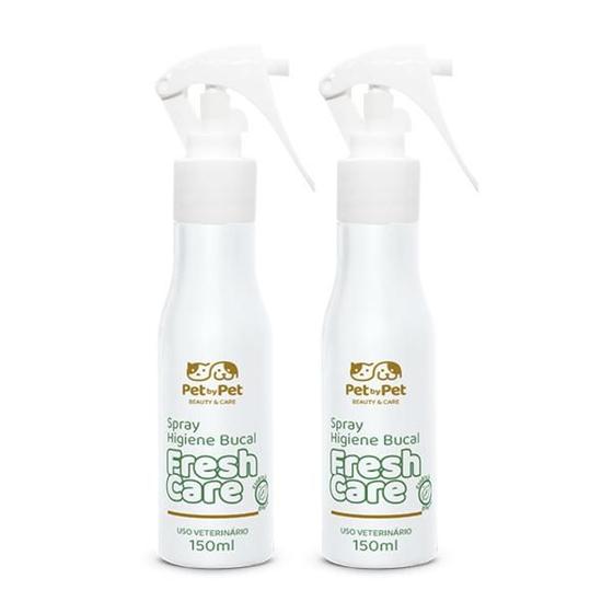 Imagem de KIT 02 Spray Limpa Patas Fast Clean Pet by Pet Cachorro e Gato Higienizador E Hidratante 150ml Com Perfurme Suave e Secagem Rápida 2x150ml