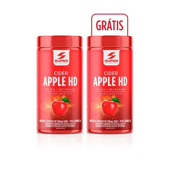 Imagem de Kit 02 Super Apple Cider HD (60 cápsulas)