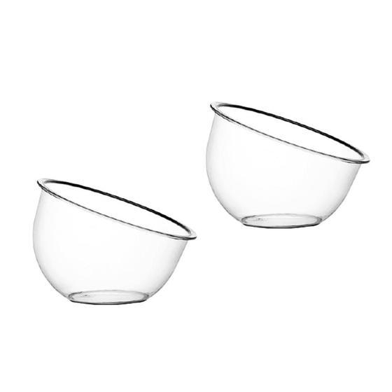 Imagem de Kit 02 Taça Inclinada Doceira Boca Torta Sem Pedestal 900Ml