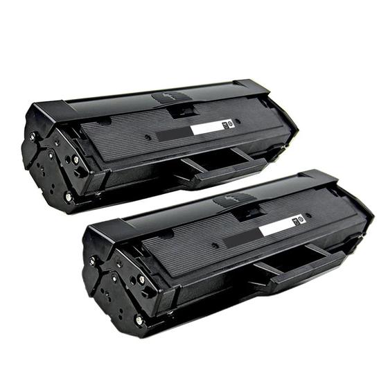 Imagem de Kit 02 toner Compatível com W1105 105A M107A M107W M135A M135W SEM CHIP - PREMIUM