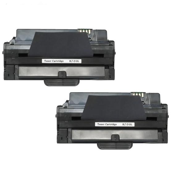 Imagem de Kit 02 Toner D105 Compatível para Laserjet 1.5k ML2525 ML2580