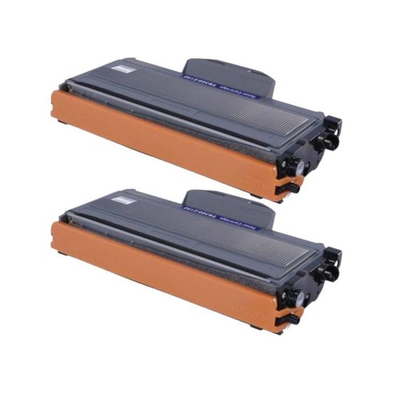 Imagem de Kit 02 Toner TN360 compatível para impressora Brother DCP7040