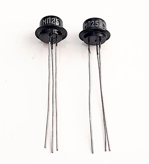 Imagem de Kit 02 Transistor Germanio MP25 = 2N2706 40V 300mA 200mW PNP