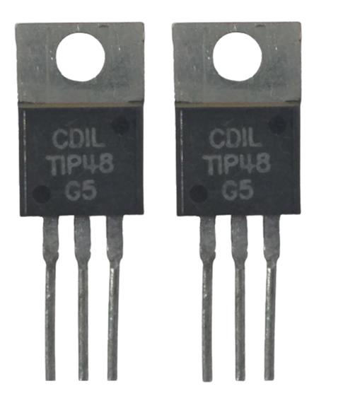 Imagem de Kit 02 transistor tip48 300v 1a 100mhz antigo original cdil