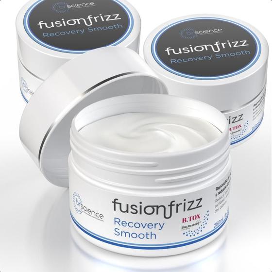 Imagem de Kit 03 Brscience Fusionfrizz Recovery Smooth 250ml