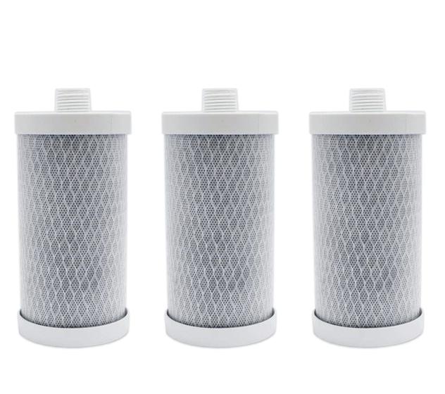 Imagem de Kit 03 Filtro Refil Carbon Block 7" Com Rosca