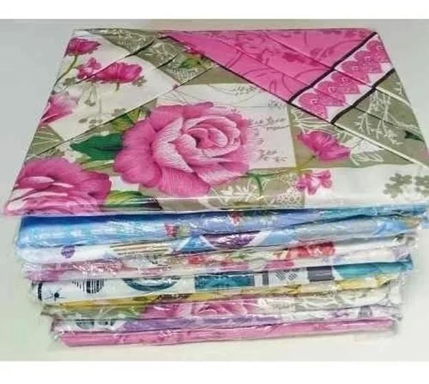 Imagem de Kit 03 Lençol Queen Size Avulso com Elástico microfibra várias estampas Avulso