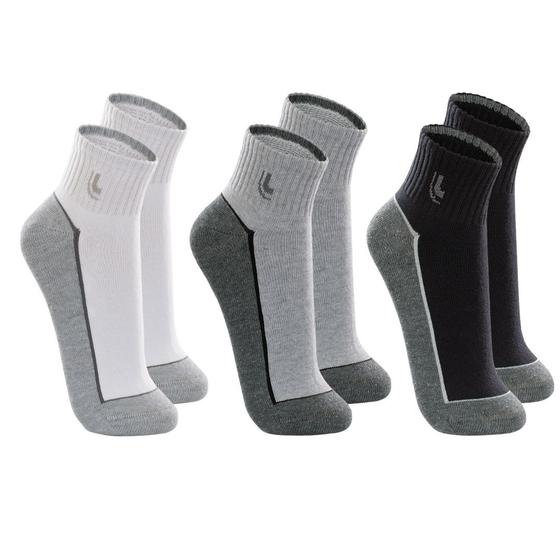 Imagem de Kit 03 Meias Masculinas Cano Curto - Lupo Sport