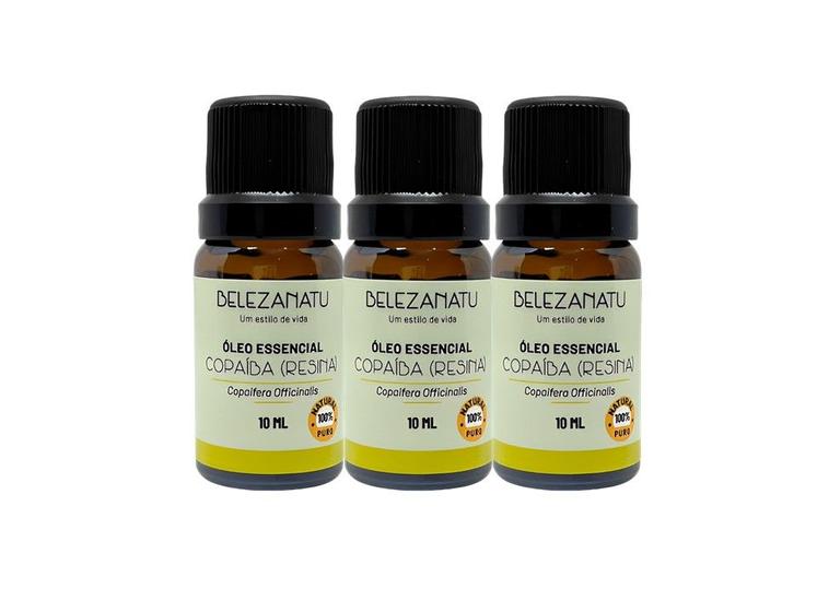 Imagem de Kit 03 óleos resina belezanatu copaíba 10ml