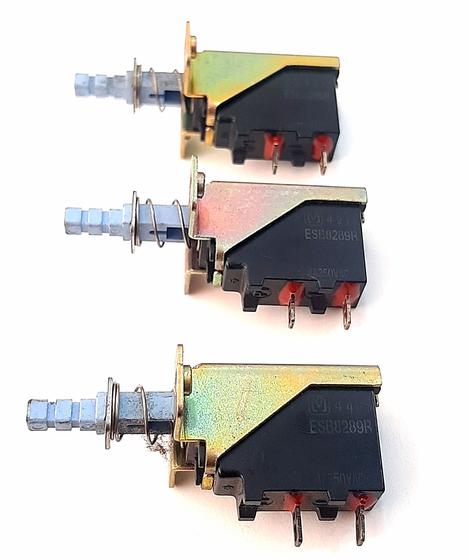 Imagem de Kit 03 Push Button 2 Polos Uso Geral