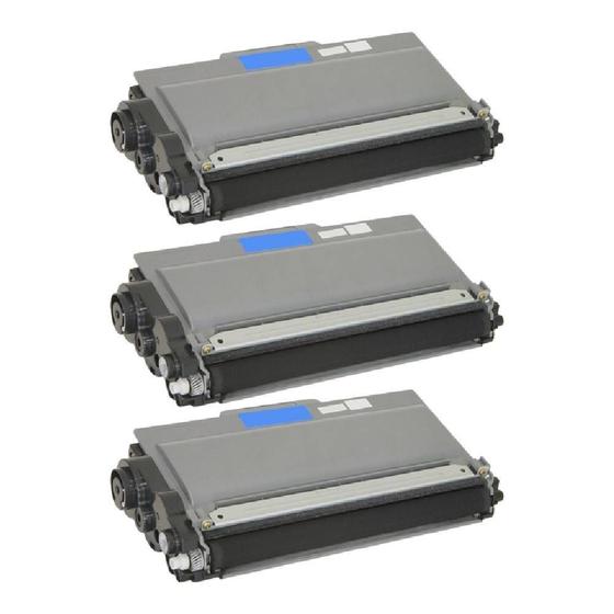 Imagem de Kit 03 Toner Tn3382 Compatível Para brother DCP8112DN