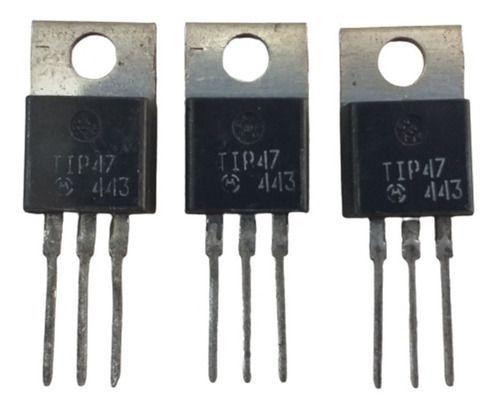 Imagem de Kit 03 Transistor Tip47 Npn 250v 1a Antigo Original Motorola