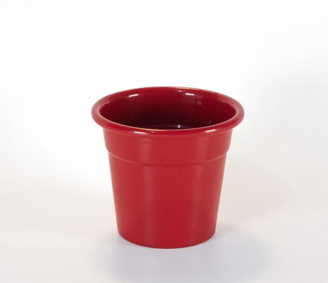 Imagem de Kit 03 vasinhos cachepôs coloridos n1 ideal para pote 7/puro charme