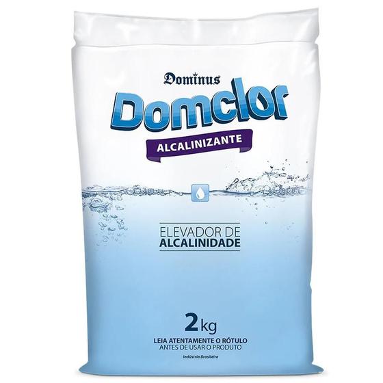 Imagem de Kit 04 Alcalinizante Elevador Alcalinidade Piscina 2Kg