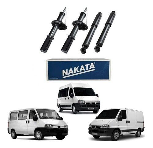 Imagem de Kit 04 Amortecedor Nakata Ducato Jumper Boxer 2.3 2.8