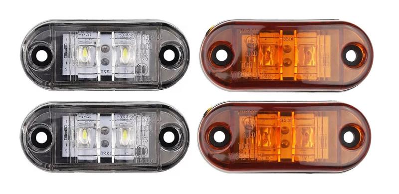 Imagem de Kit 04 Luz Vigia Led Utilitario Onibus Van Caminhão Klx Qualidade e Inovação