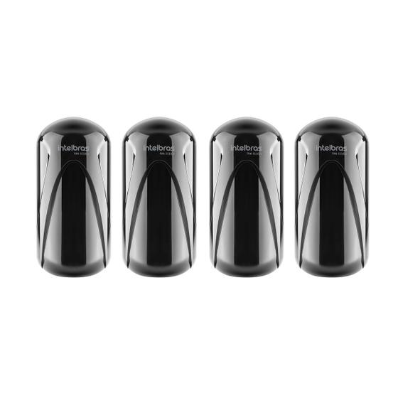 Kit 04 Sensor De Barreira Intelbras Iva 3070 X 70 Metros Sensor de