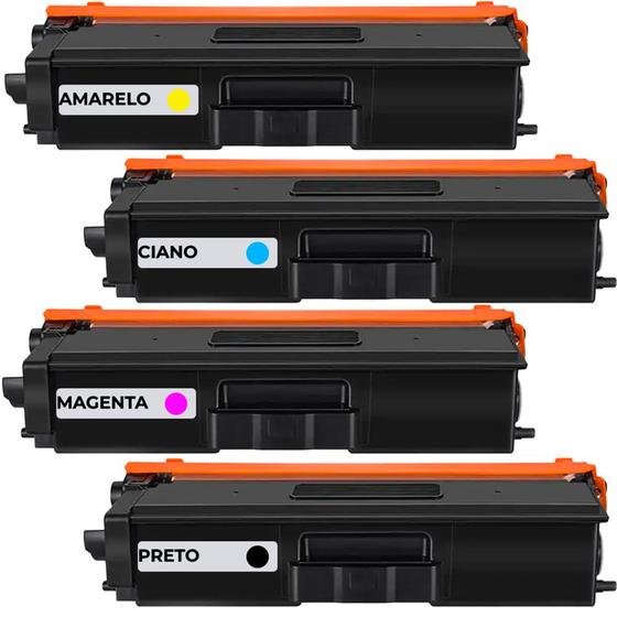 Imagem de KIT 04 TN419 Toner compatível Com brother MFCL8900CDW