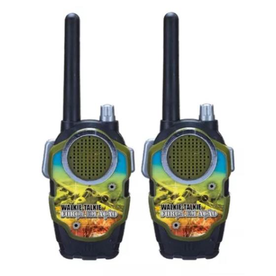 Imagem de Kit 04 Walkie Talkie Rádio Comunicação Infantil