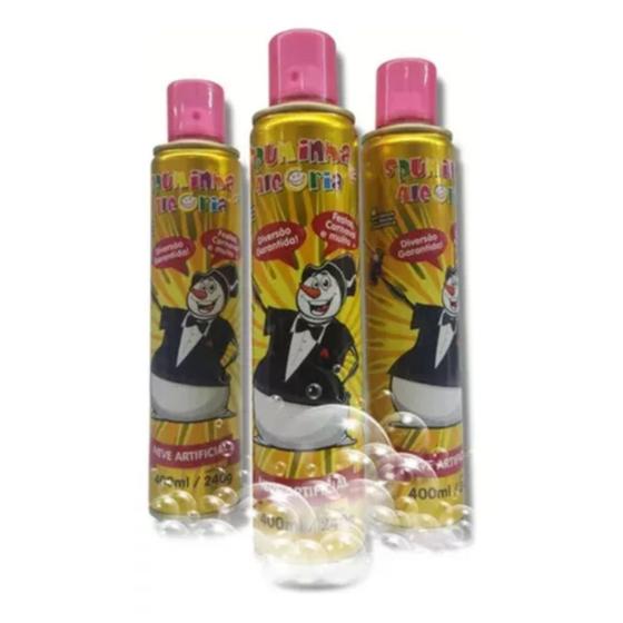 Imagem de Kit 05 Espuma De Carnaval Espuminha Neve Para Festas 400 Ml