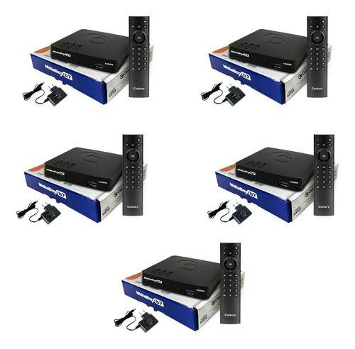 Imagem de Kit 05 Receptores Midiabox B7 Century Digital
